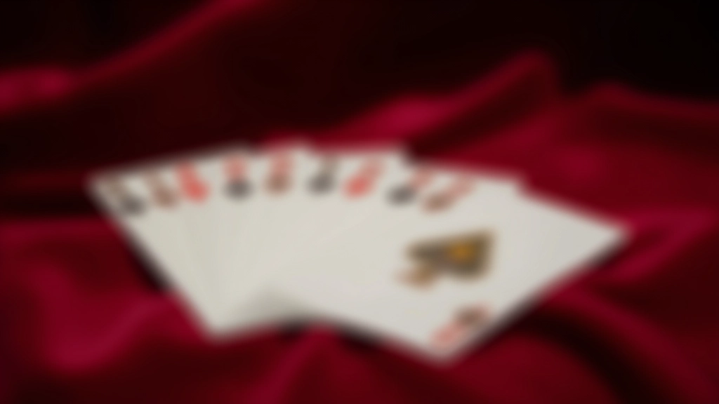 Close-up of playing cards spread on velvet surface with dramatic lighting